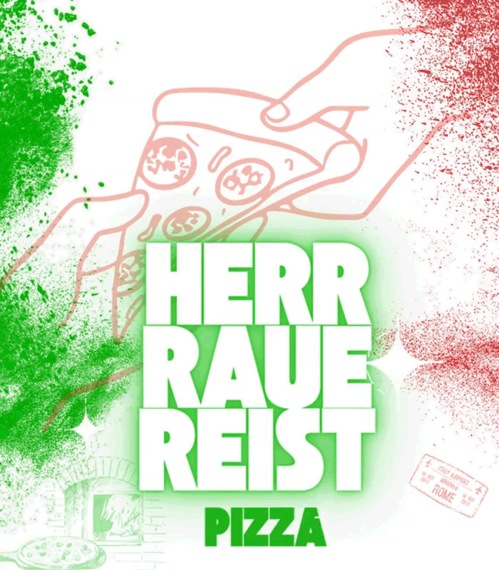 Herr Raue Pizza